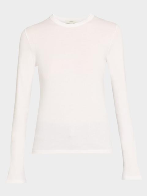 Vince Long-Sleeve Crewneck Tee