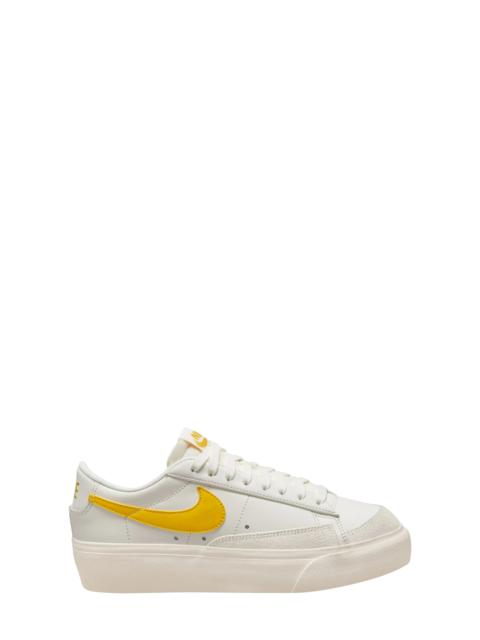 Blazer Low Platform Sneaker in Sail/Vivid Sulfur-Pale Ivory