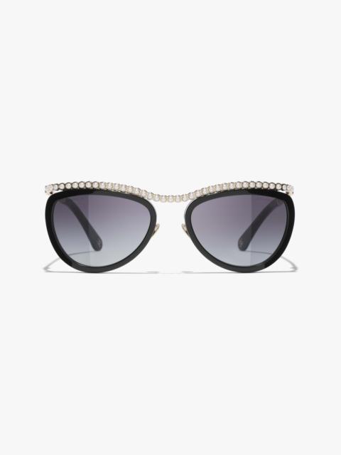 CHANEL Cat Eye Sunglasses