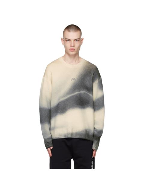 A-COLD-WALL* Off-White & Grey Gradient Sweater