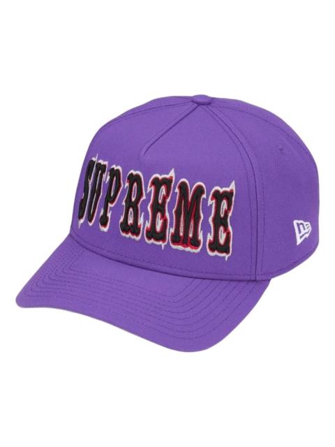 Supreme Supreme x New Era SS26 Gothic Outline Adjustable Cap 'Purple' SUP-SS26-1050-PUR