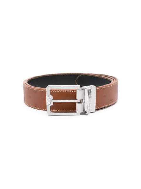 reversible leather belt