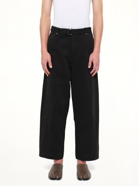 entire studios Gully Pant in Black Cotton