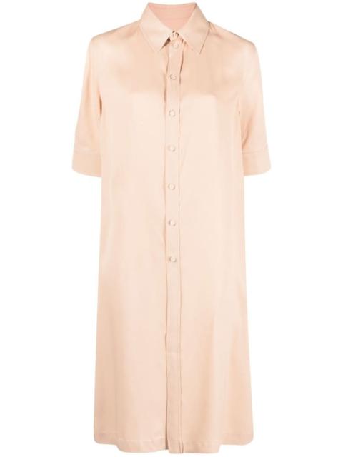 Jil Sander short-sleeve midi shirtdress