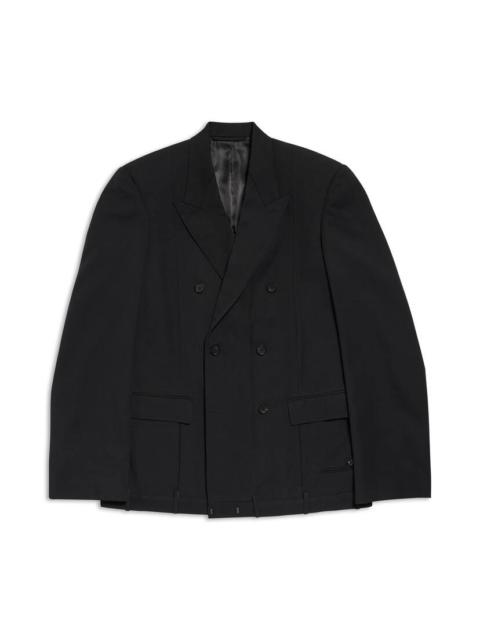 BALENCIAGA Deconstructed Jacket in Black