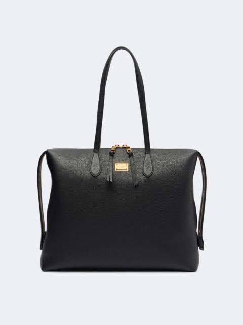 Dolce & Gabbana Vittoria Large leather tote bag