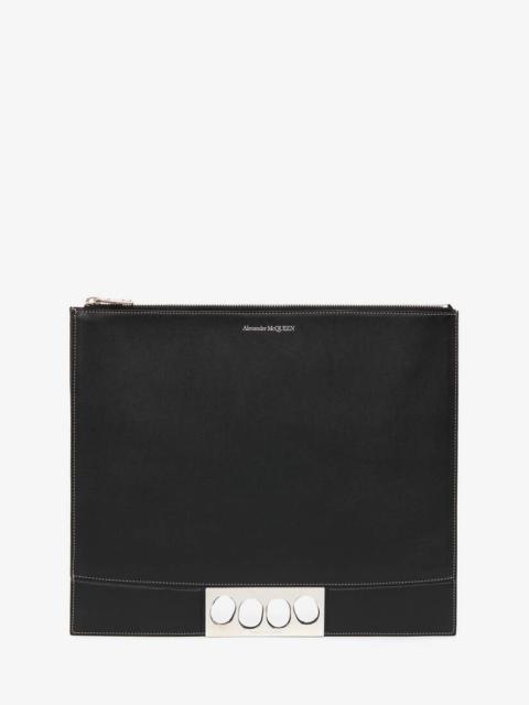 Men's The Grip Zip Pouch in Black