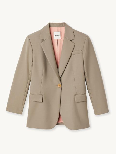 Sandro Tailored jacket with pockets