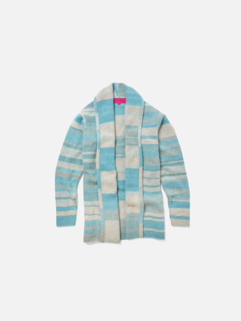 The Elder Statesman STRIPE ITALY SMOKING JACKET