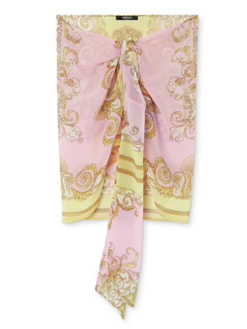VERSACE Short Pareo - Yellow Rose Quartz