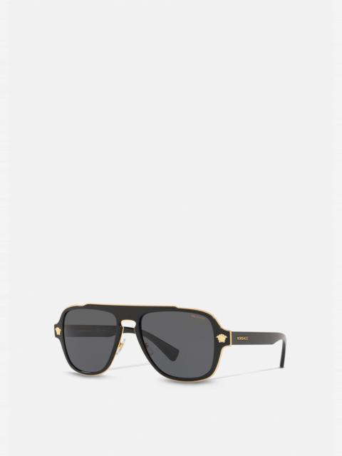 VERSACE Medusa Retro Charm Sunglasses