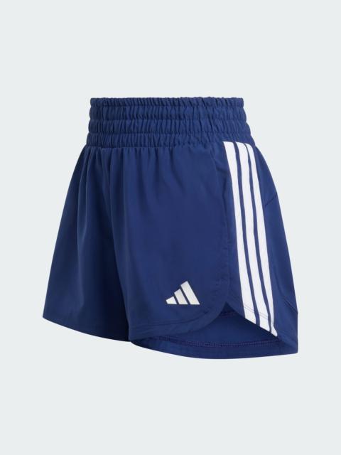 adidas Pacer Workout Woven High Rise Shorts