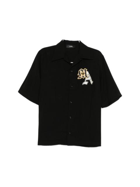 AMIRI VARSITY-PATCH SHIRT