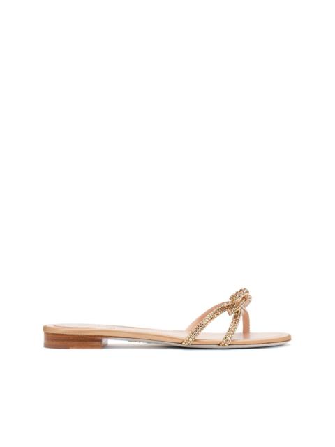 RENE CAOVILLA bow-detail sandals