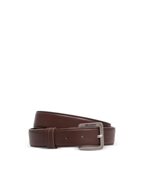THE ATTICO logo buckle belt