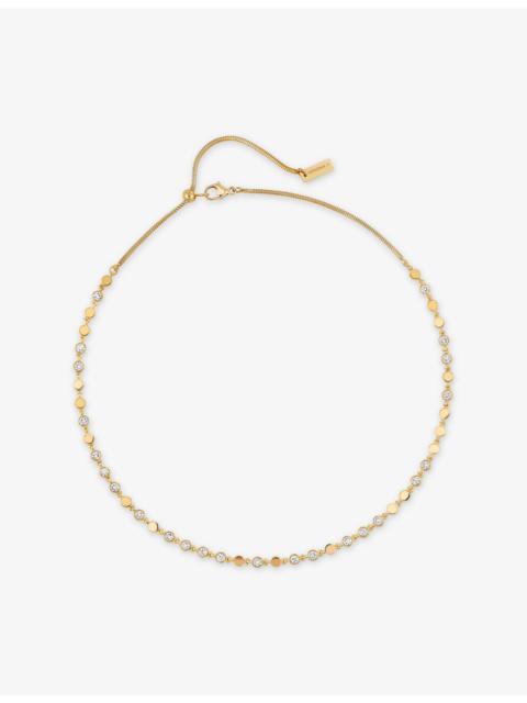MESSIKA D-Vibes Small 18ct Gold And 1ct Diamond Necklace