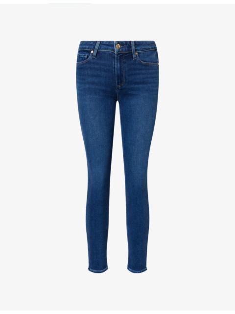 PAIGE Hoxton Ankle Skinny Stretch-Denim Jeans