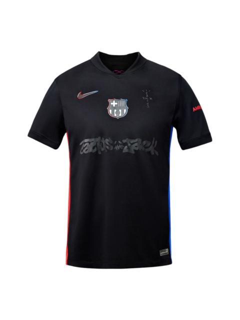 Nike Nike FC Barcelona x Cactus Jack Match Away Jersey 'Black' IQ8330-010