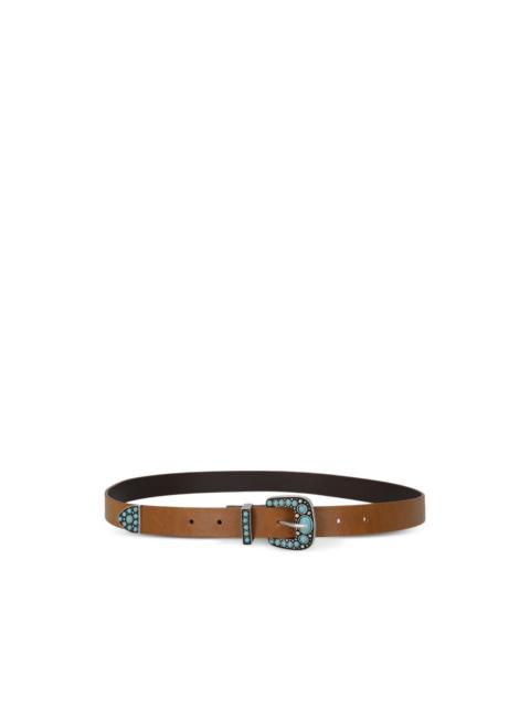 FORTELA stone-embellishment belt