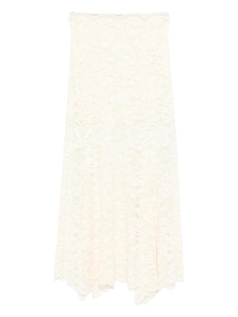 rabanne Rabanne Lace Maxi Skirt