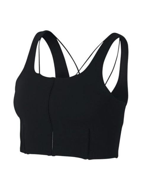 Nike (WMNS) Nike YOGA LUXE INFINALON Short Yoga Vest Black CJ3666-010