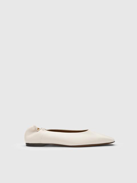 ATP ATELIER Moena Linen Nappa Ballet flats