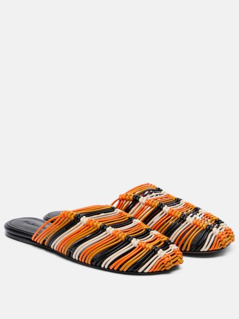 FARM RIO Leather slides