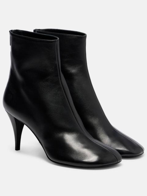 Proenza Schouler Glove 80 leather ankle boots