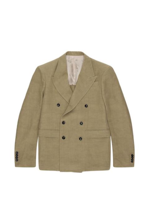 FORTELA double-breasted flapped jacket
