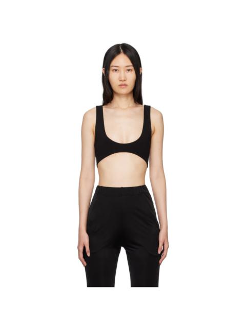 ATLEIN Black Cropped Tank Top