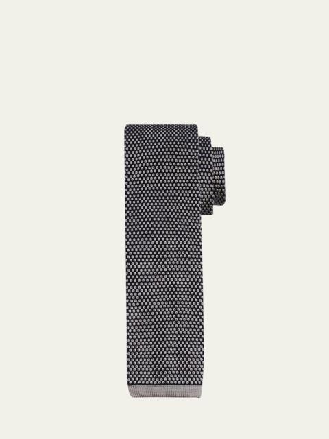 Brioni Men's Micro Motif Silk Tie