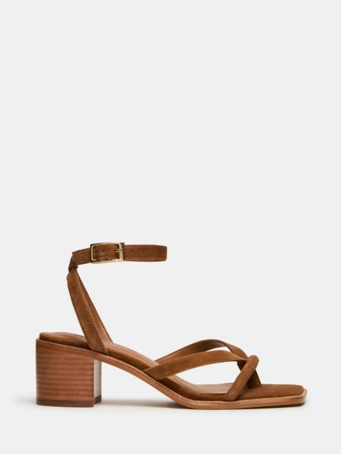 STEVE MADDEN TILLY CHESTNUT SUEDE