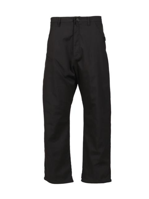 ACRONYM STRAIGHT PANTS WITH MOLLE STRAP / BLK