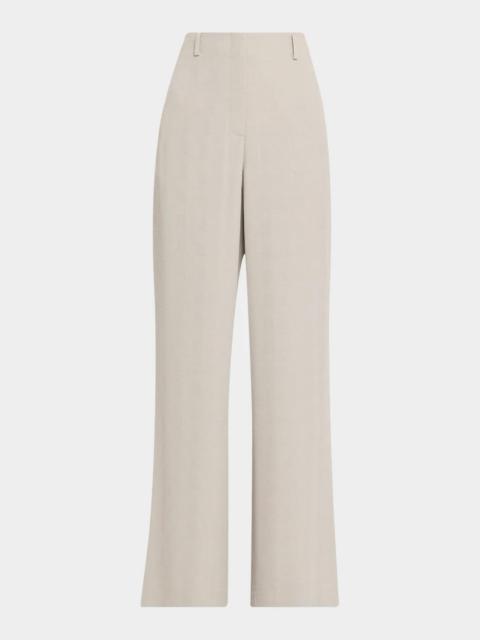 Lafayette 148 New York Clark Wide-Leg Pants