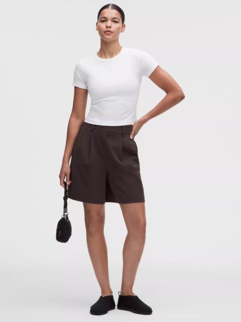 lululemon Daydrift Pleated High-Rise Short 7"