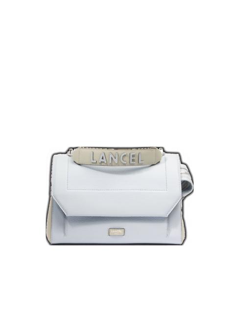 LANCEL medium Ninon flap leather tote bag