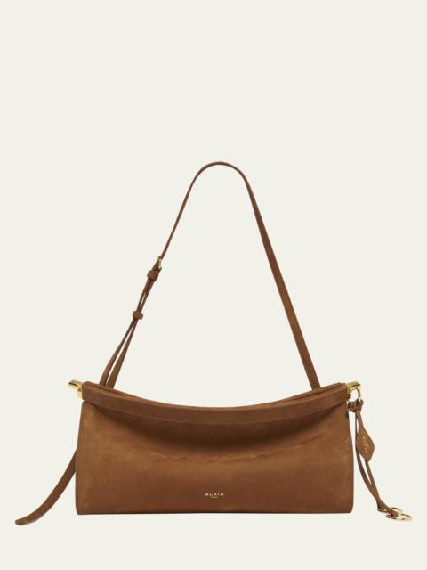 Le Click Medium Shoulder Bag in Leather