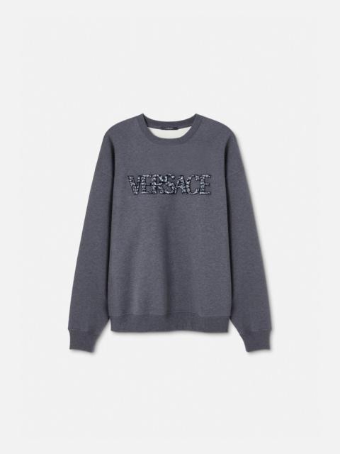 VERSACE Coccodrillo Logo Sweatshirt