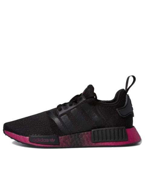 (WMNS) adidas NMD_R1 'Black Power Berry' FZ4543