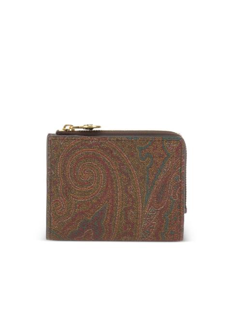 Etro paisley-print wallet