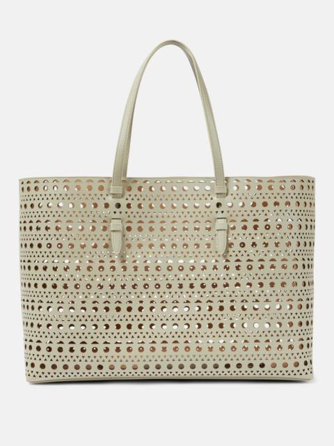 Alaïa Mina 44 Vienne Wave leather tote bag