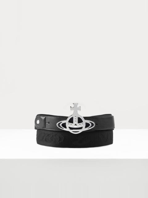 Vivienne Westwood LINE ORB WEBBING BELT