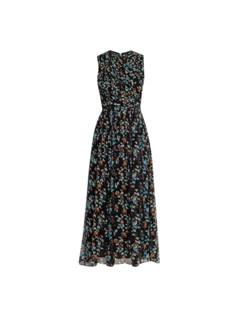 ULLA JOHNSON CELESTINA SL SILK DRESS