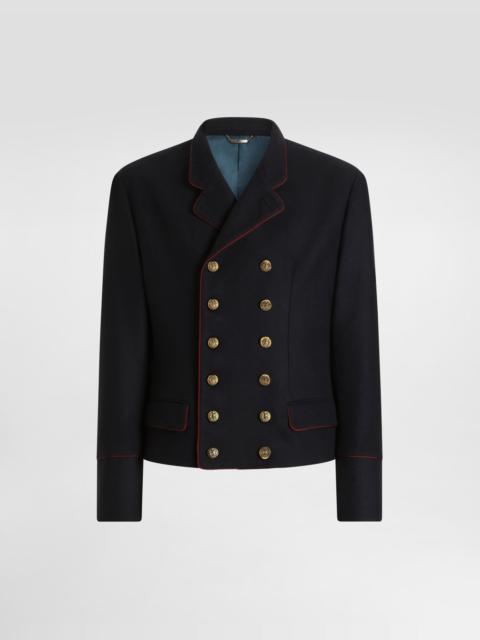 Dolce & Gabbana Double-breasted wool frock coat