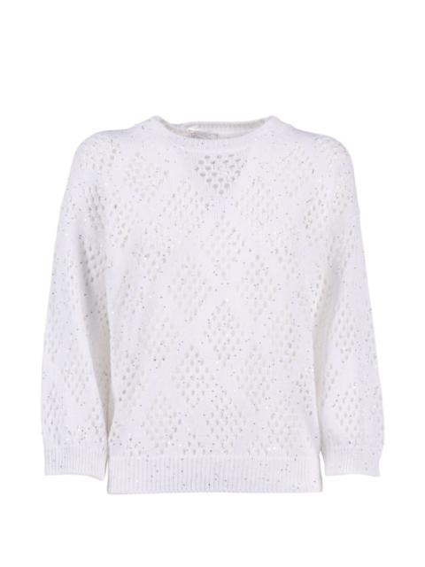 PESERICO openwork sweater