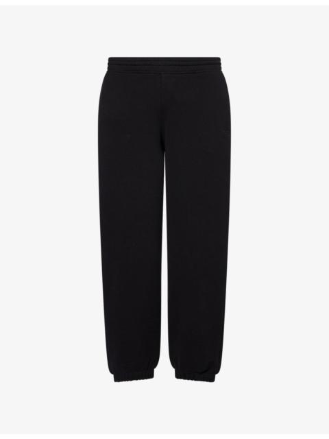 Burberry Ronnie Check-Contrast Cotton Jogging Bottoms
