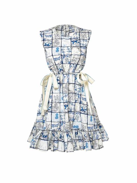 Agua by Agua Bendita Sucre Porcelana Mini Dress