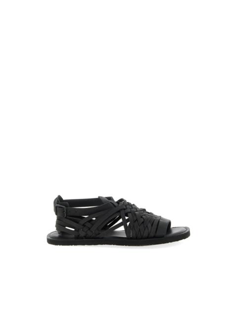 Yohji Yamamoto braided leather sandals