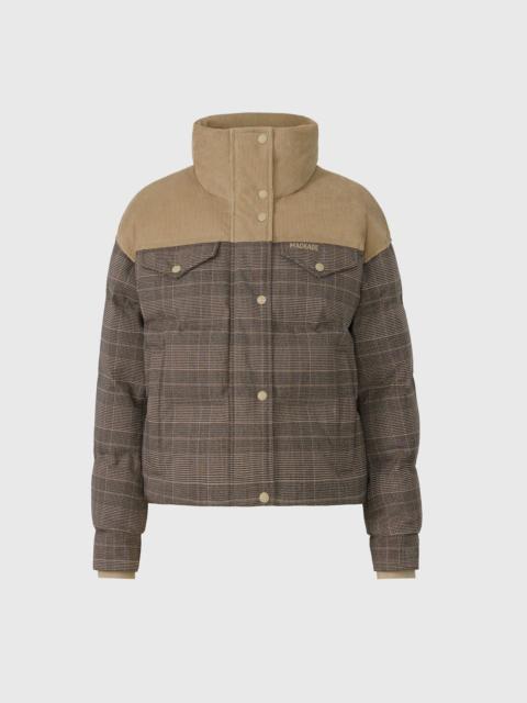MACKAGE BRIGIT-GC Glencheck down jacket