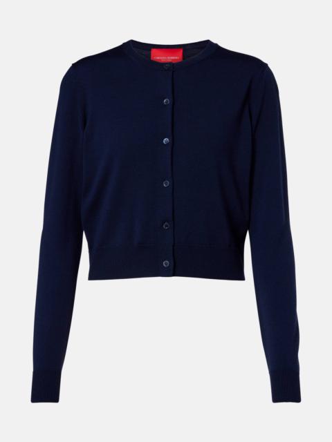 CAROLINA HERRERA Cropped wool cardigan